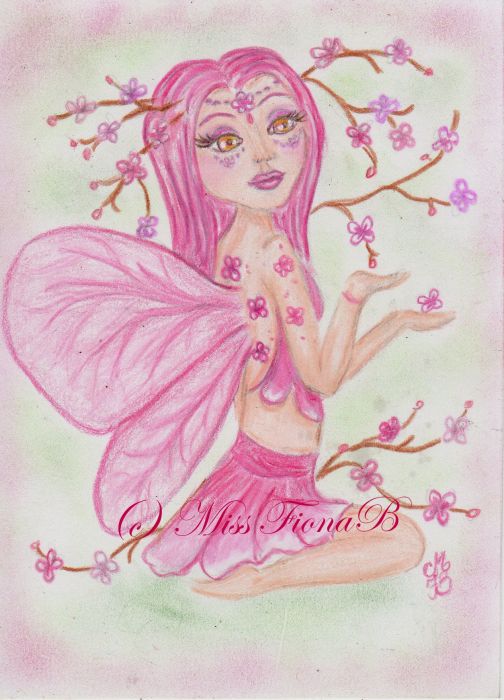 Cherry Blossom Fairy by Miss FionaB